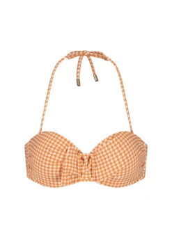 BEACHLIFE Pied De Poule Bandeau Bikinitop -Outlet BEACHLIFE Store 103 176 front