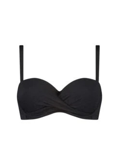 BEACHLIFE Black Swirl Multiway Bikinitop | Cup D,E,F -Outlet BEACHLIFE Store 105 969 front