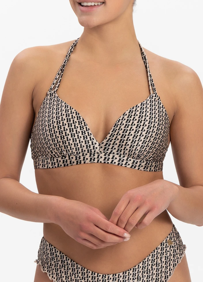 BEACHLIFE Monogram Halter Bikinitop 2 BEACHLIFE Monogram Halter Bikinitop – Bild 2