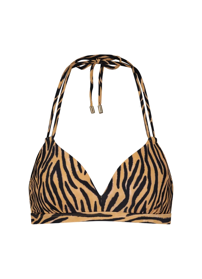 BEACHLIFE Soft Zebra Halter Bikinitop 4 BEACHLIFE Soft Zebra Halter Bikinitop – Bild 4