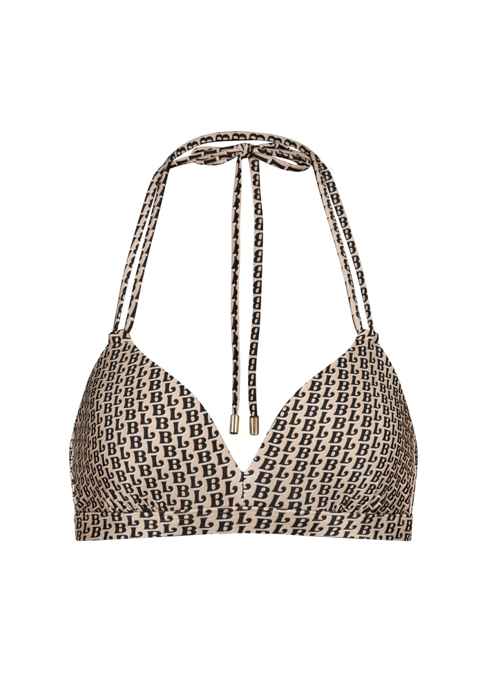 BEACHLIFE Monogram Halter Bikinitop 4 BEACHLIFE Monogram Halter Bikinitop – Bild 4