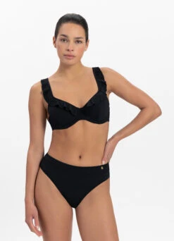 BEACHLIFE Black Swirl Support Bikinitop