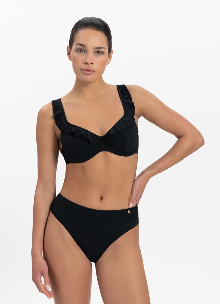 BEACHLIFE Black Swirl Support Bikinitop 1 BEACHLIFE Black Swirl Support Bikinitop