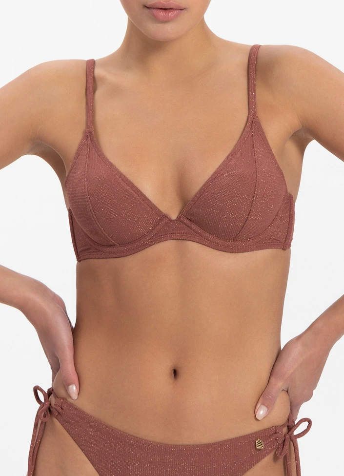 BEACHLIFE Rouge Shimmer BH-fit Bikinitop 2 BEACHLIFE Rouge Shimmer BH-fit Bikinitop – Bild 2