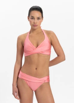 BEACHLIFE Pink Shine Overslag Bikinitop