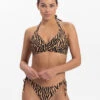 BEACHLIFE Soft Zebra Overslag Bikinitop