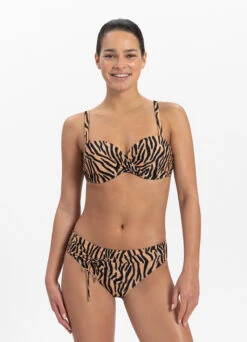 BEACHLIFE Soft Zebra Multiway Bikinitop