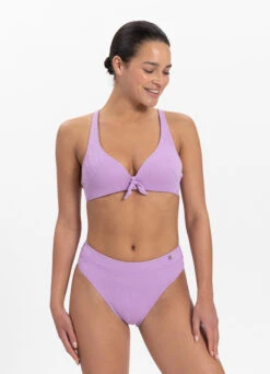 BEACHLIFE Purple Swirl Push-up Bikinitop