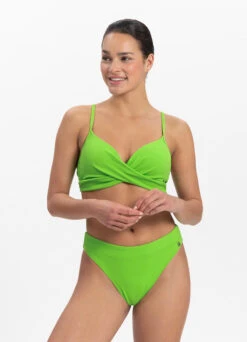 BEACHLIFE Green Flash Twist Bikinitop