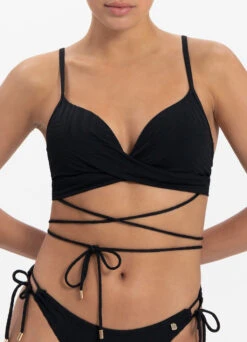 BEACHLIFE Black Swirl Twist Bikinitop 9 BEACHLIFE Black Swirl Twist Bikinitop -Outlet BEACHLIFE Store 123 969