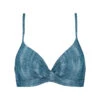 BEACHLIFE Denim Twist Bikinitop
