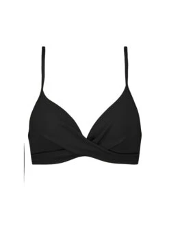 BEACHLIFE Black Swirl Twist Bikinitop 11 BEACHLIFE Black Swirl Twist Bikinitop -Outlet BEACHLIFE Store 123 969 front2