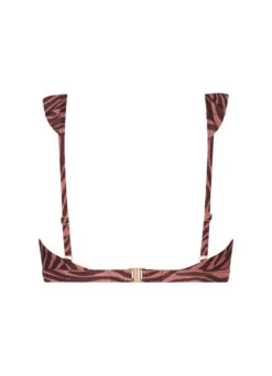 BEACHLIFE Zebra Ruffle Bikinitop -Outlet BEACHLIFE Store 125 569 back