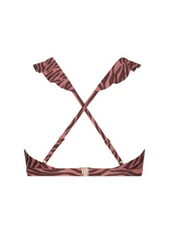 BEACHLIFE Zebra Ruffle Bikinitop -Outlet BEACHLIFE Store 125 569 back2