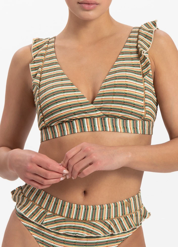 BEACHLIFE Woodstock Ruches Bikinitop 2 BEACHLIFE Woodstock Ruches Bikinitop – Bild 2