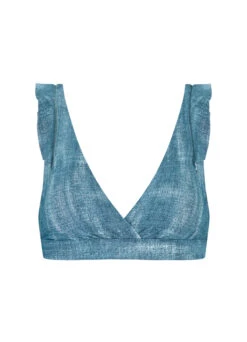 BEACHLIFE Denim Ruches Bikinitop 8 BEACHLIFE Denim Ruches Bikinitop -Outlet BEACHLIFE Store 127 620 front