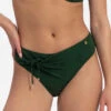BEACHLIFE Green Embroidery Hoog Bikinibroekje