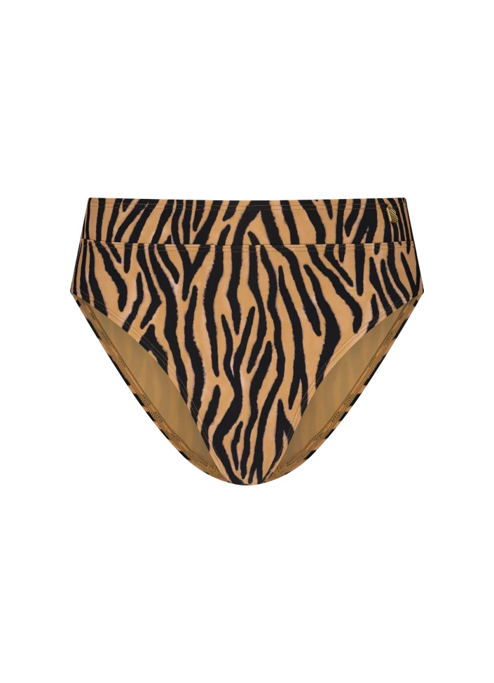 BEACHLIFE Soft Zebra High-waist Bikinibroekje 3 BEACHLIFE Soft Zebra High-waist Bikinibroekje – Bild 3