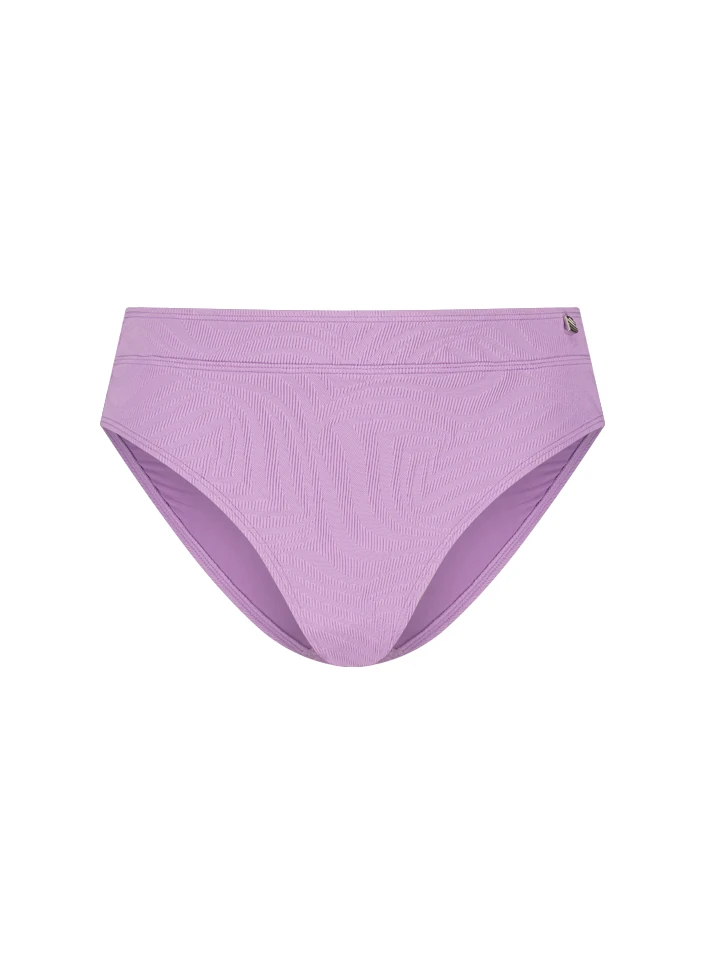 BEACHLIFE Purple Swirl High-waist Bikinibroekje 3 BEACHLIFE Purple Swirl High-waist Bikinibroekje – Bild 3