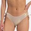 BEACHLIFE Gold Champagne Lace-up Bikinibroekje