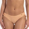 BEACHLIFE Pied De Poule Lace-up Bikinibroekje