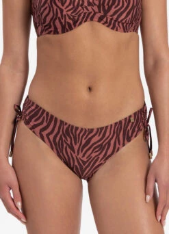 BEACHLIFE Zebra Lace-up Bikinibroekje