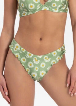BEACHLIFE Daisy Ruches Bikinibroekje