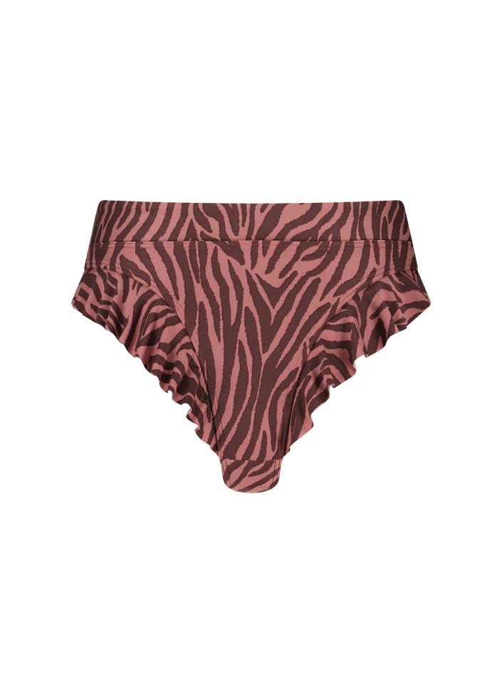 BEACHLIFE Zebra Brazilian Bikinibroekje 4 BEACHLIFE Zebra Brazilian Bikinibroekje – Bild 4