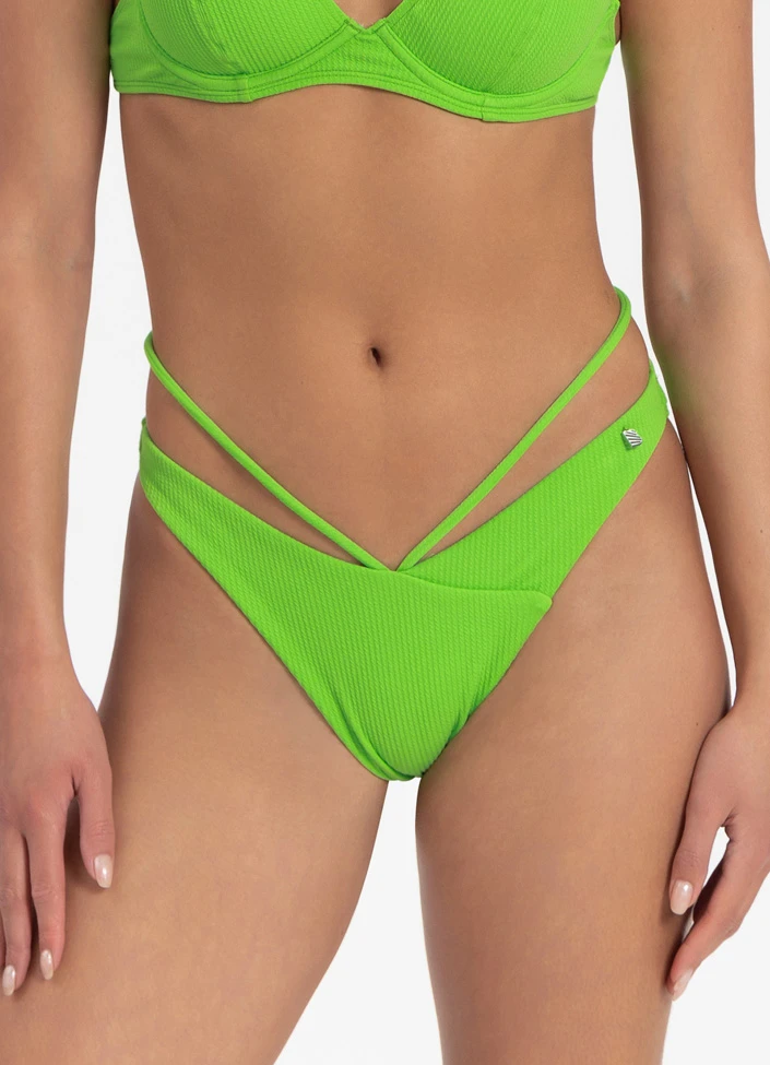 BEACHLIFE Green Flash V-detail Bikinibroekje 1 BEACHLIFE Green Flash V-detail Bikinibroekje