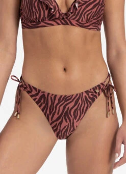 BEACHLIFE Zebra Strik Bikinibroekje