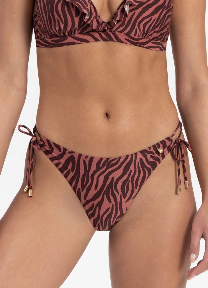 BEACHLIFE Zebra Strik Bikinibroekje 1 BEACHLIFE Zebra Strik Bikinibroekje