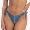 BEACHLIFE Denim Strik Bikinibroekje