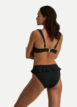 BEACHLIFE Black Embroidery High-waist Bikinibroekje -Outlet BEACHLIFE Store 265108 966 265218 966 back