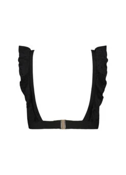 BEACHLIFE Black Embroidery Ruches Bikinitop -Outlet BEACHLIFE Store 270127 966 back