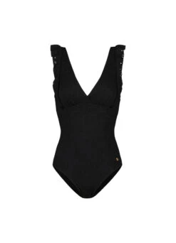 BEACHLIFE Black Embroidery Ruches Badpak 7 BEACHLIFE Black Embroidery Ruches Badpak -Outlet BEACHLIFE Store 270301 966 1