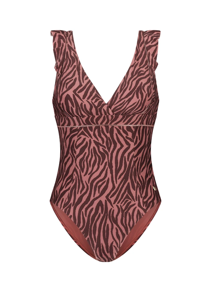 BEACHLIFE Zebra Ruches Badpak 3 BEACHLIFE Zebra Ruches Badpak – Bild 3