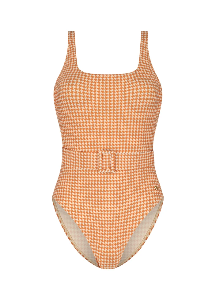 BEACHLIFE Pied De Poule Buckle Badpak 3 BEACHLIFE Pied De Poule Buckle Badpak – Bild 3