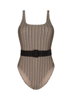 BEACHLIFE Monogram Buckle Badpak -Outlet BEACHLIFE Store 304 968 front