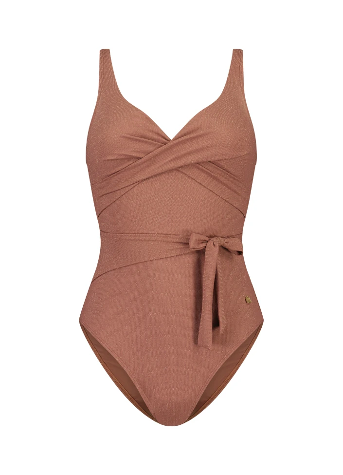 BEACHLIFE Rouge Shimmer Overslag Badpak 3 BEACHLIFE Rouge Shimmer Overslag Badpak – Bild 3