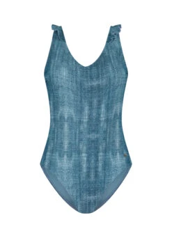 BEACHLIFE Denim Ruffle Badpak 7 BEACHLIFE Denim Ruffle Badpak -Outlet BEACHLIFE Store 309 620 front