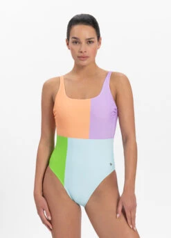 BEACHLIFE Colorblock Square Badpak