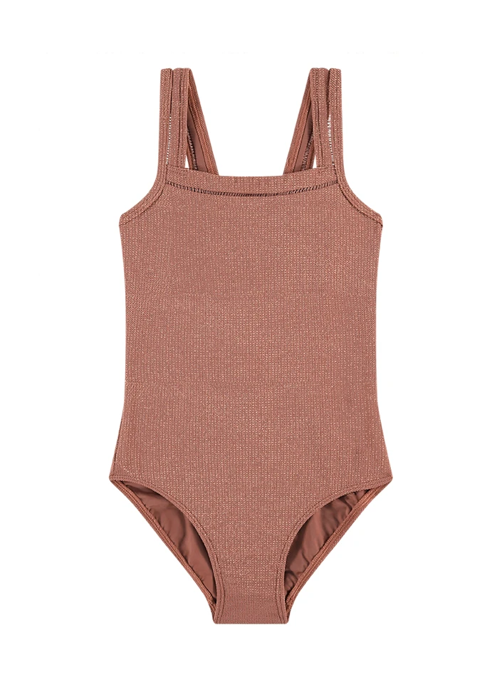 BEACHLIFE Rouge Shimmer Meisjes Square Badpak 1 BEACHLIFE Rouge Shimmer Meisjes Square Badpak