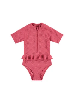 BEACHLIFE Pink Embroidery Meisjes Badpak