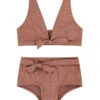 BEACHLIFE Rouge Shimmer Meisjes Strik Bikiniset