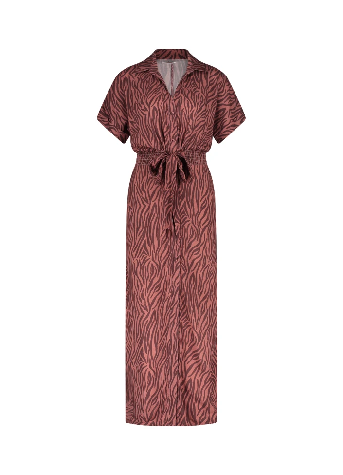 BEACHLIFE Zebra Maxi Jurk 3 BEACHLIFE Zebra Maxi Jurk – Bild 3