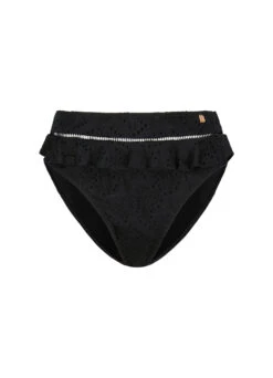 BEACHLIFE Black Embroidery High-waist Bikinibroekje -Outlet BEACHLIFE Store beachlife black embroidery bikinibroekje 265218 966 front 1