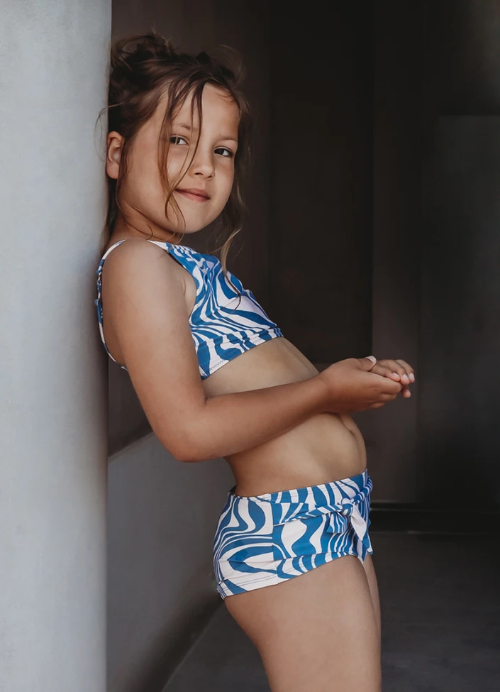 BEACHLIFE Swirl Meisjes Strik Bikiniset 2 BEACHLIFE Swirl Meisjes Strik Bikiniset – Bild 2