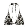 BEACHLIFE Wild Zebra Triangel Bikinitop