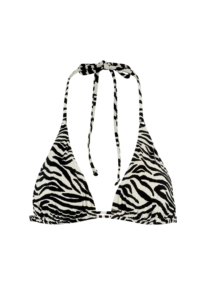 BEACHLIFE Wild Zebra Triangel Bikinitop 1 BEACHLIFE Wild Zebra Triangel Bikinitop