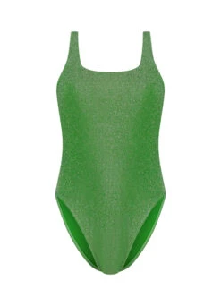 BEACHLIFE Lime Glitter Badpak